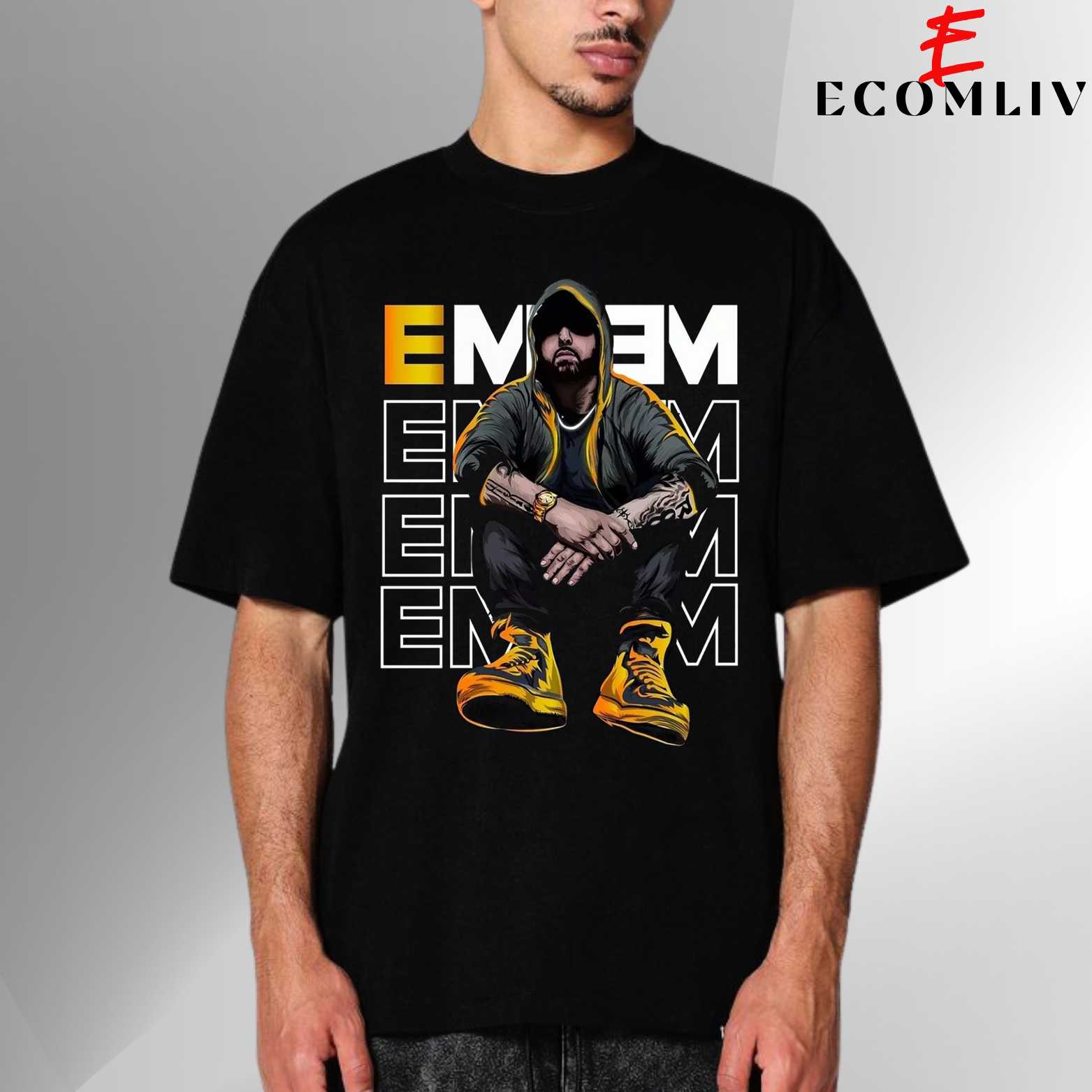 Eminem Hip Hop Streetwear T Shirt, Unisex Shirt
